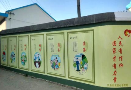 宜君文化墙施工攻略