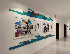 宜君企业文化墙用什么材料好？