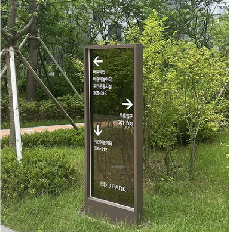 宜君园区指示牌安排到位，指路清晰，出行不迷路。